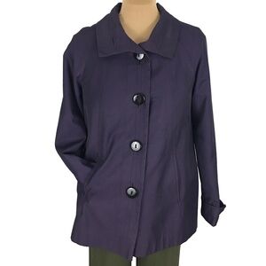 Water Resistant Rain Coat Removable Lining
